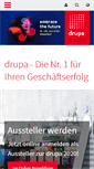 Mobile Screenshot of drupa.de