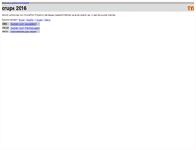 Tablet Screenshot of pda.drupa.de